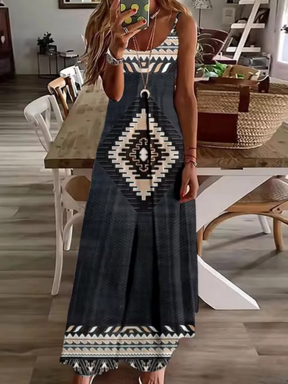 Vestidos Boho Grande Estilo Retro
