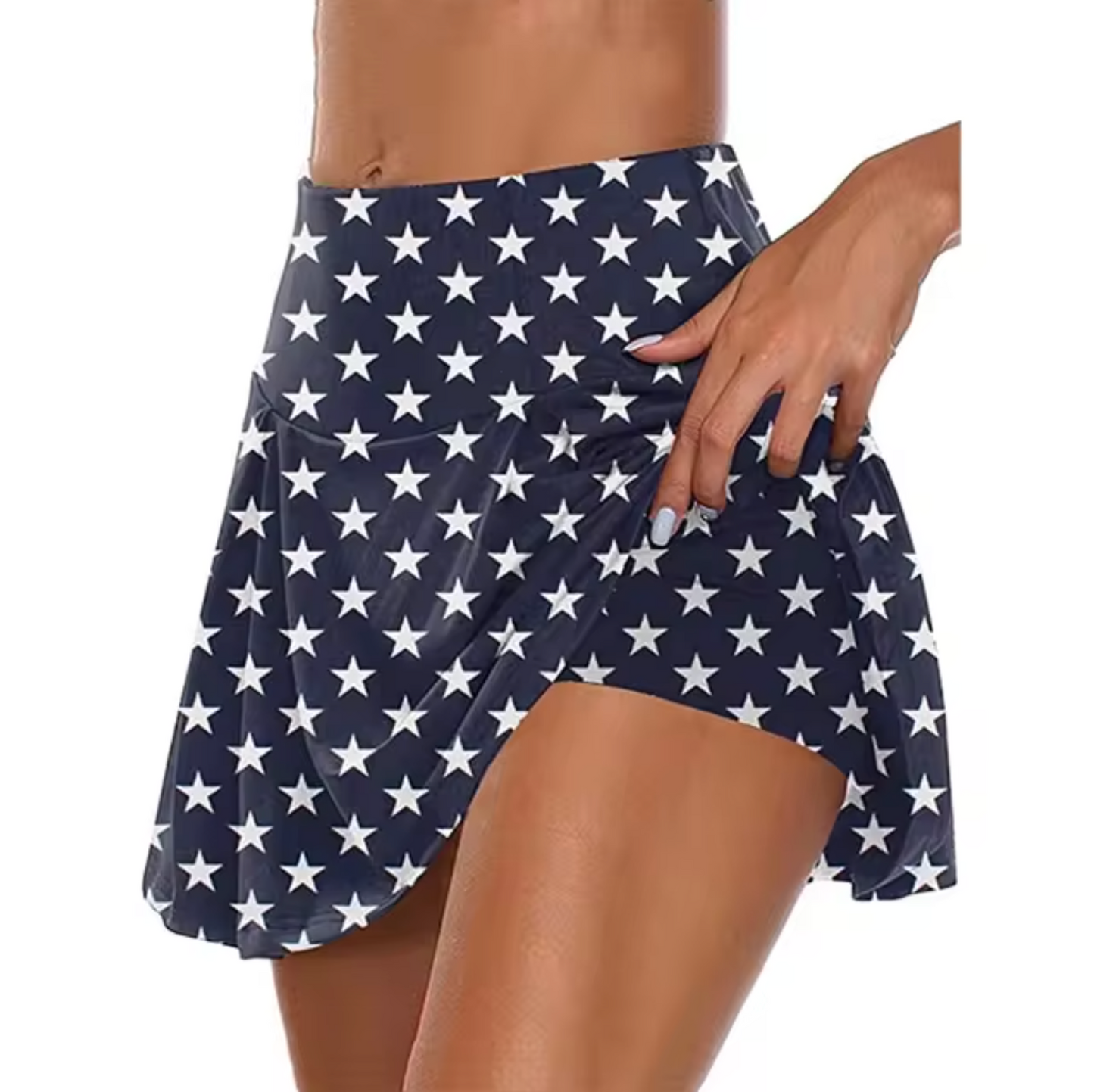 Falda Deportiva Mujer Estampada Fitness