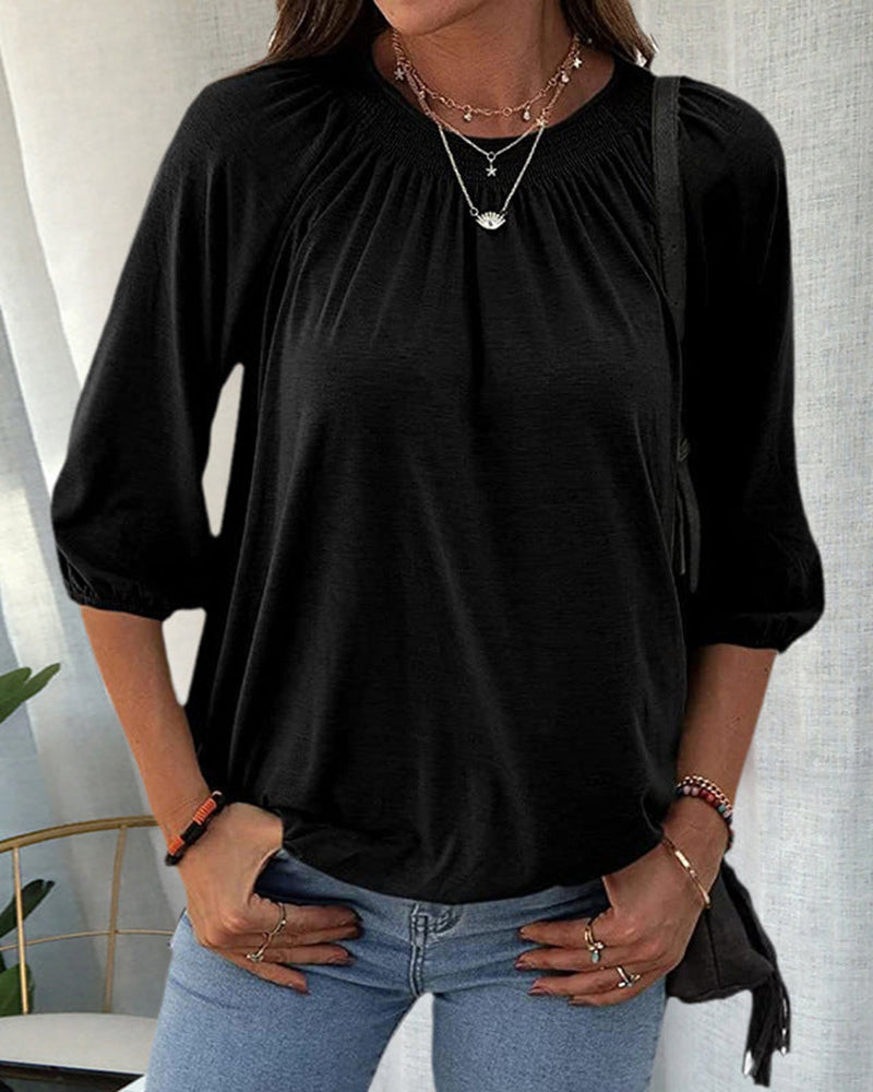 Blusa Mujer manga Corta Estilosa
