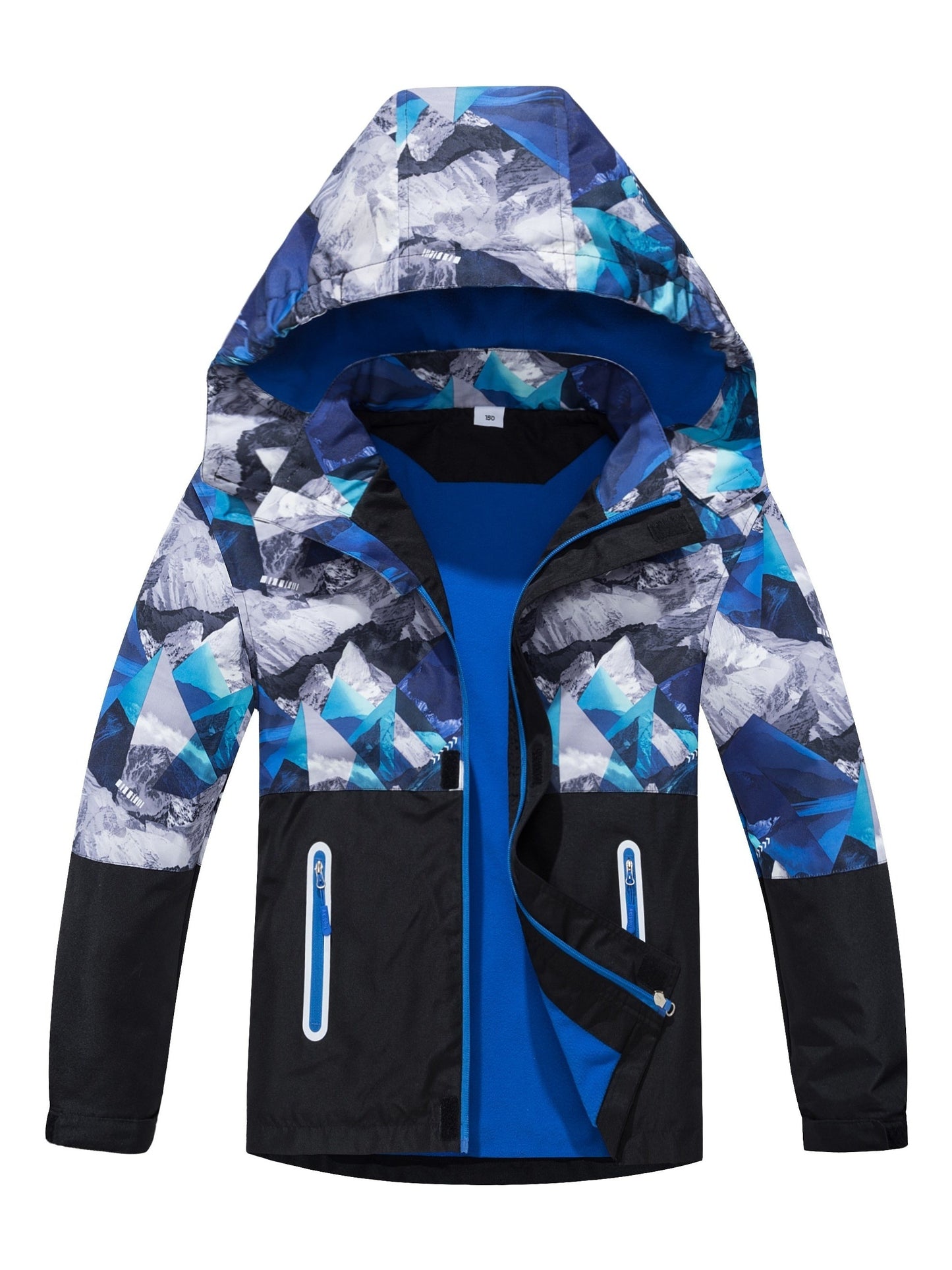 Abrigo Impermeable Niños Capucha Desmontable