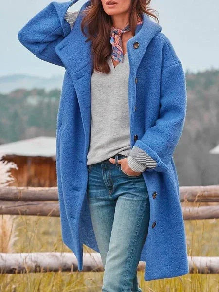 Chaquetón Invernal Abrigo Impermeable con Bolsillos