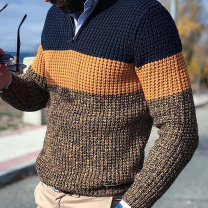 Sudadera Hombre Cuello Alto Cremallera