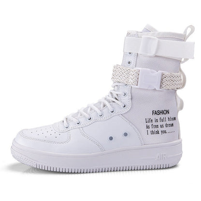 Botas Hombre Cuero Alto Resistente Urbano