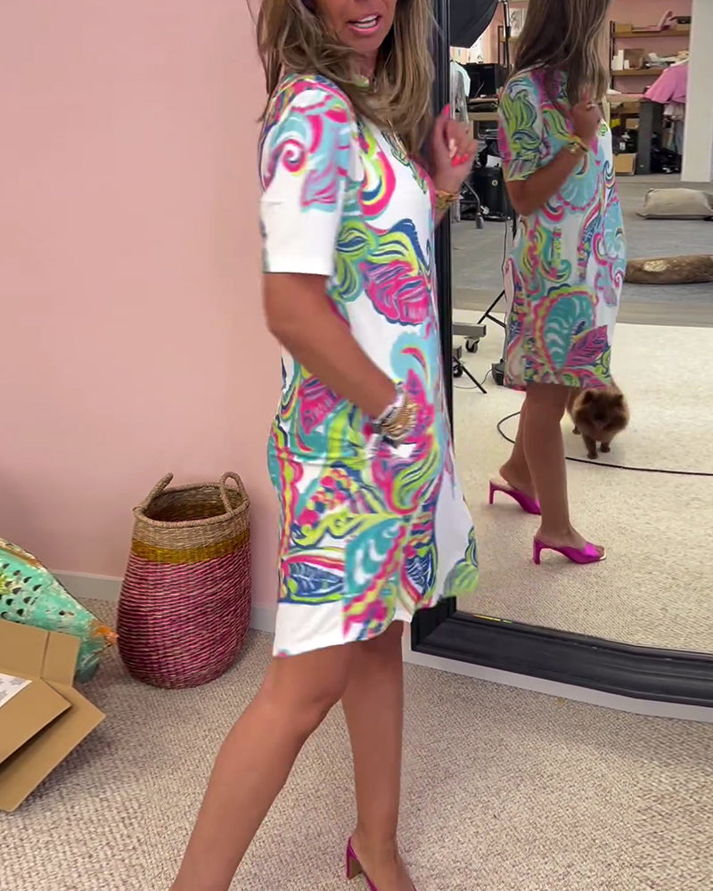 Vestido Ligero Verano Florales Femiano - Vestiria