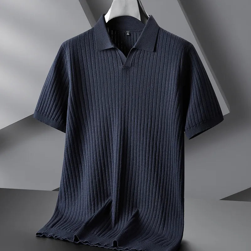 Camisa Polo Hombre Manga Corta Clásica - Vestiria