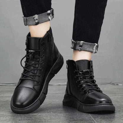 Botas Negras Cuero
