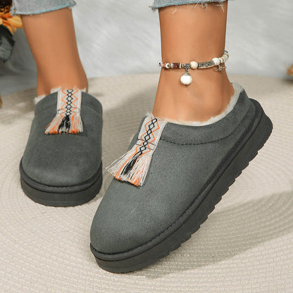 Pantuflas Mujer Ante Suave - Vestiria