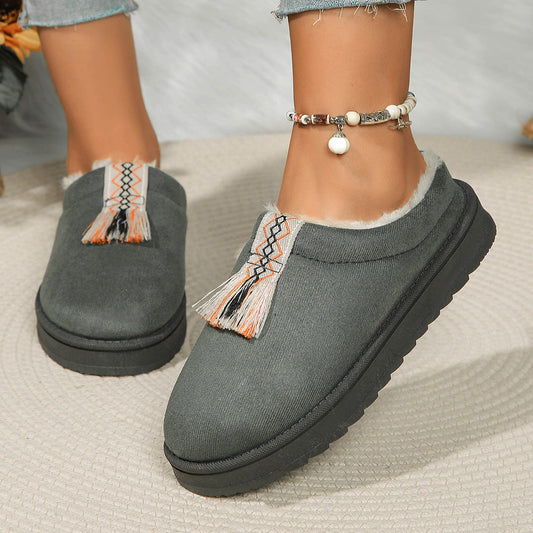 Pantuflas Mujer Ante Suave - Vestiria