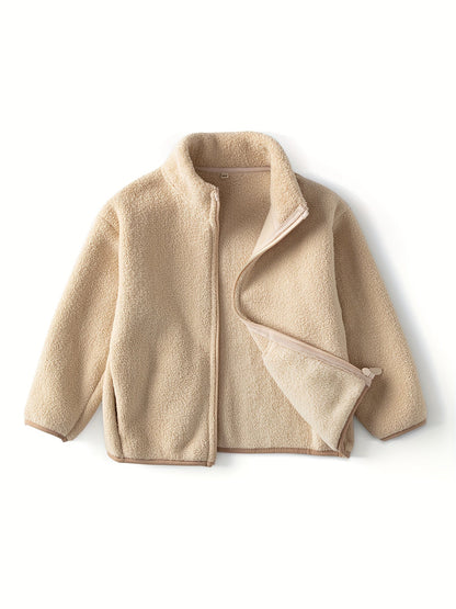 Chaqueta Niño Polar Suave Unicolor - Vestiria