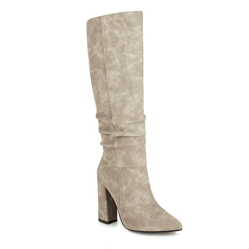 Botas Mujer Tacón Grueso Elegantes
