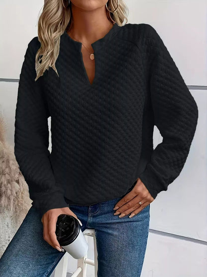 Jerséis Mujer Cuello V Acogedor