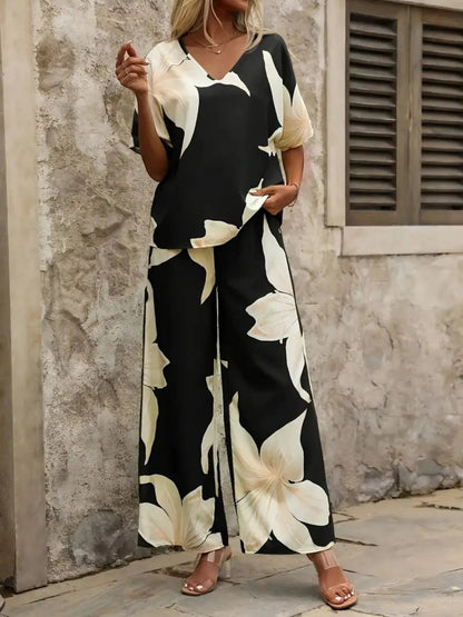 Conjunto Mujer Floral Chic - Vestiria