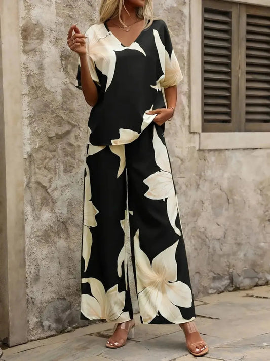 Conjunto Mujer Floral Chic - Vestiria