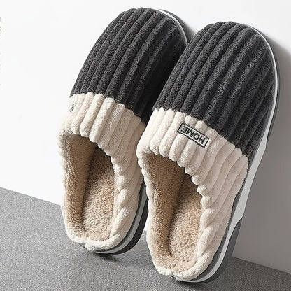 Zapatillas Felpa Suaves y Cálidas para Hogar