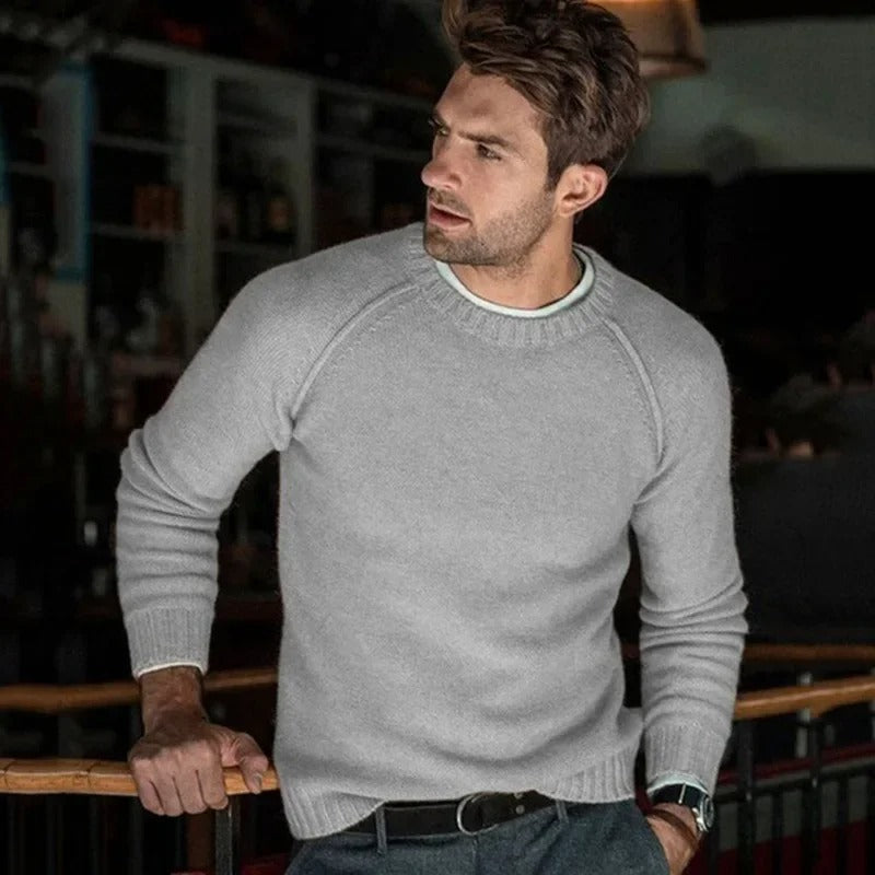 Sudadera cuello redondo cómoda