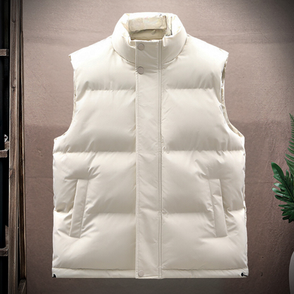 Chaleco Acolchado Abrigo Hombre Invierno
