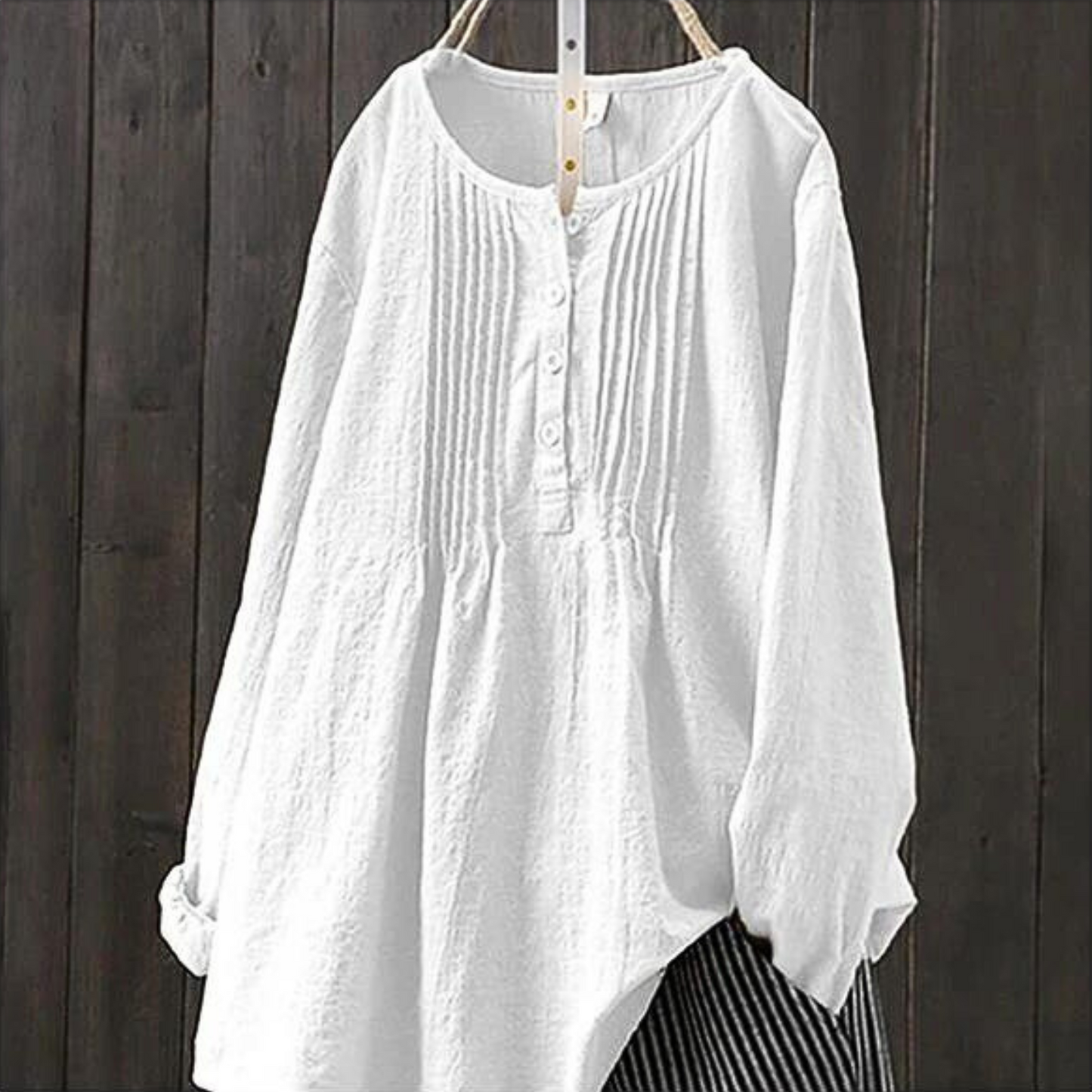 Blusa Ligera de Algodón Mujer