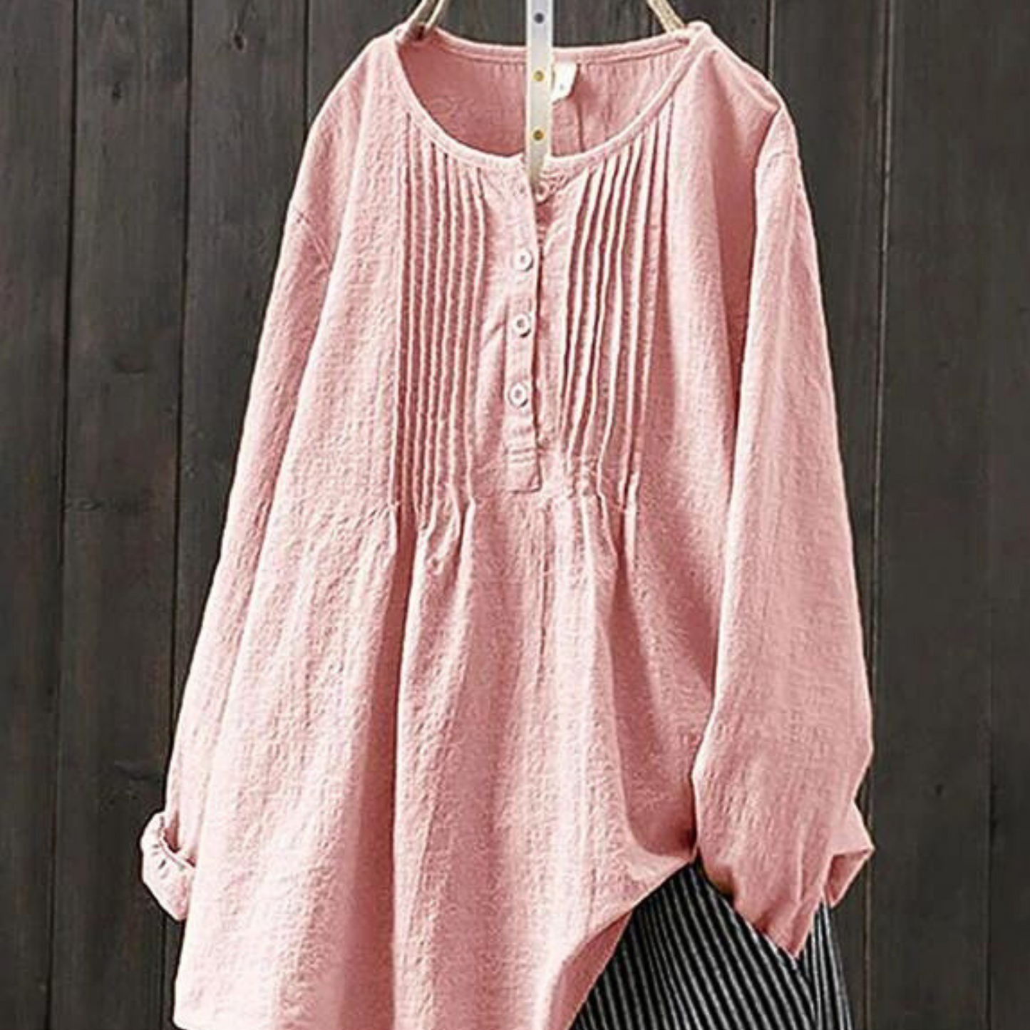 Blusa Ligera de Algodón Mujer