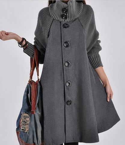 Abrigo Mujer Invierno Cálido Elegante