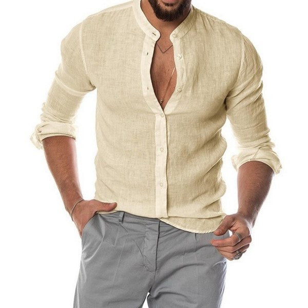 Camisa Lino Fresca Estilosa