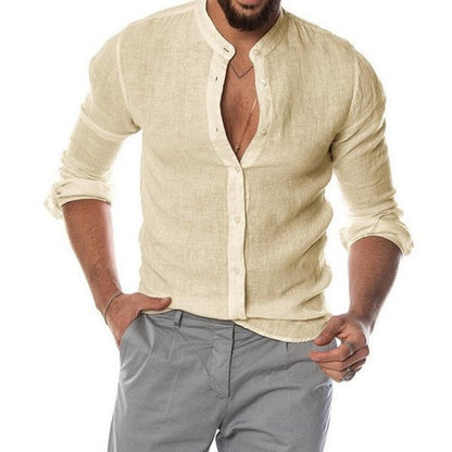 Camisa Lino Fresca Estilosa