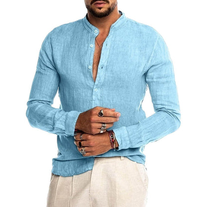 Camisa Lino Fresca Estilosa