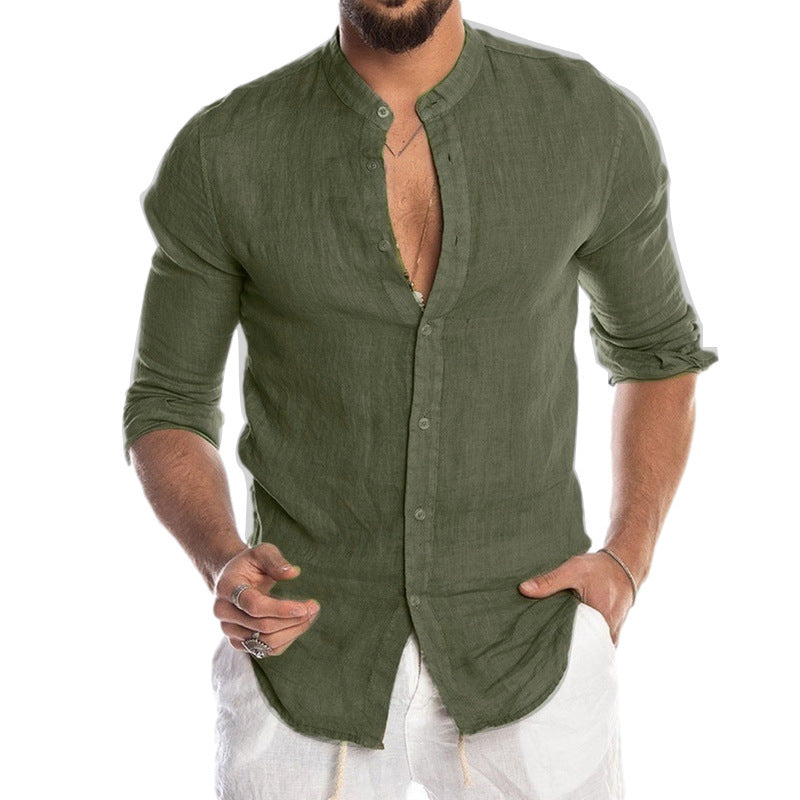 Camisa Lino Fresca Estilosa