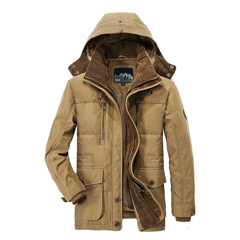 Chaqueta Invierno Abultada con Bolsillos Prácticos - Vestiria