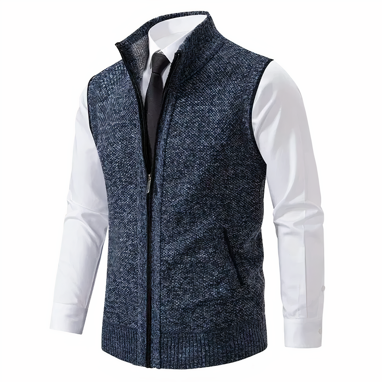 Chaleco Cuero Estilo Clásico para Hombre