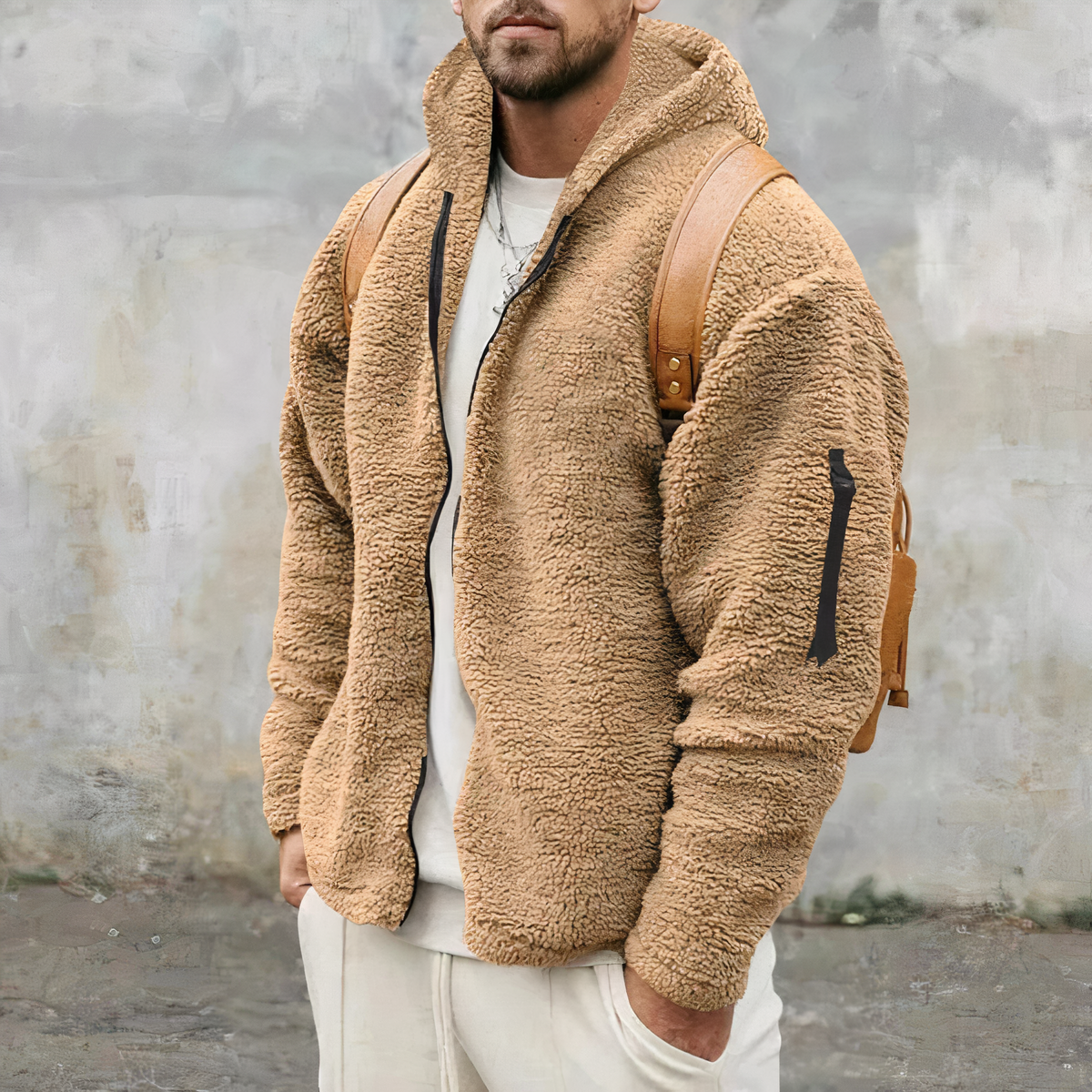 Chaqueta Sherpa Abultada Cálida - Vestiria