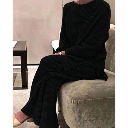 Conjunto Suéter y Pantalón Mujer Cálido