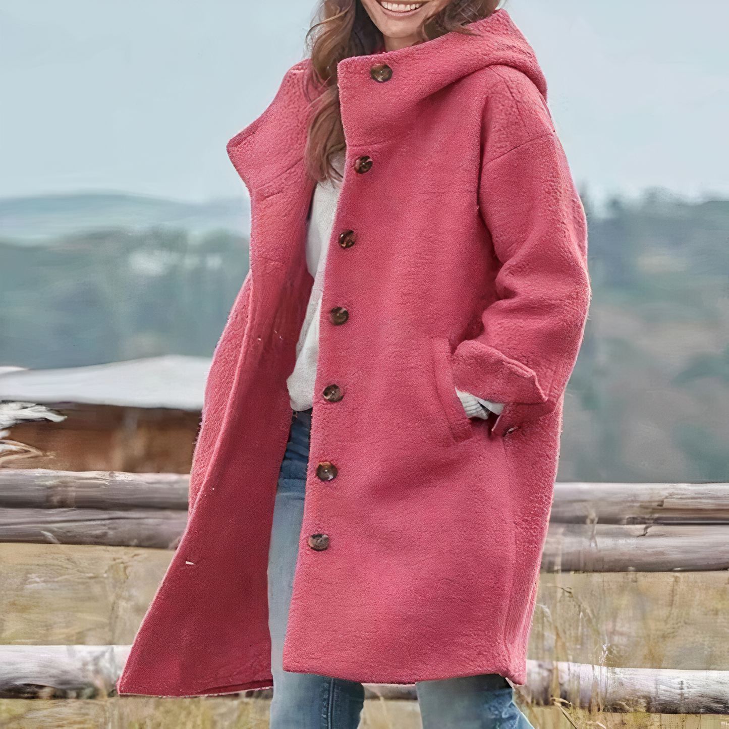 Chaquetón de Lana Cálido Invernal