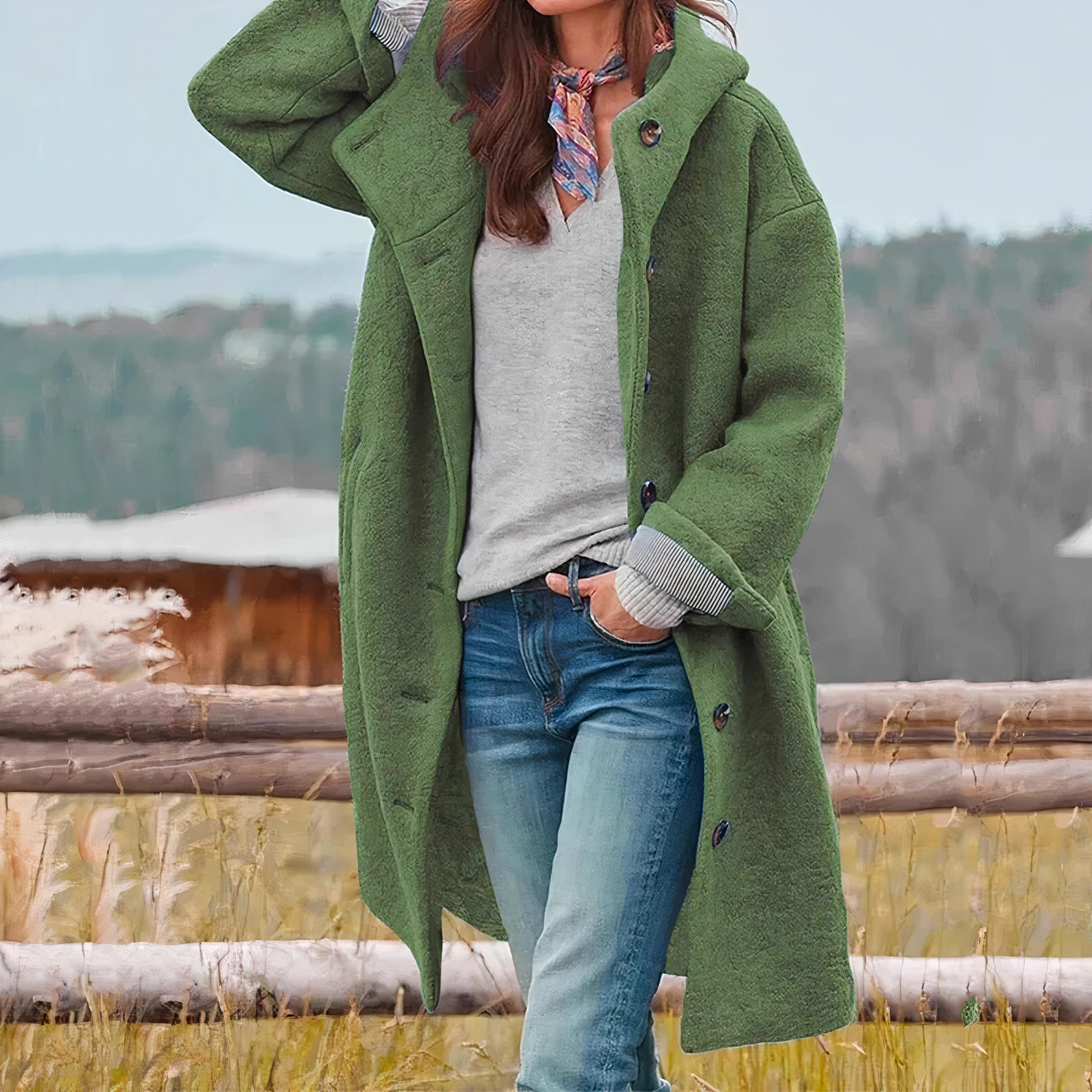Chaquetón de Lana Cálido Invernal - Vestiria
