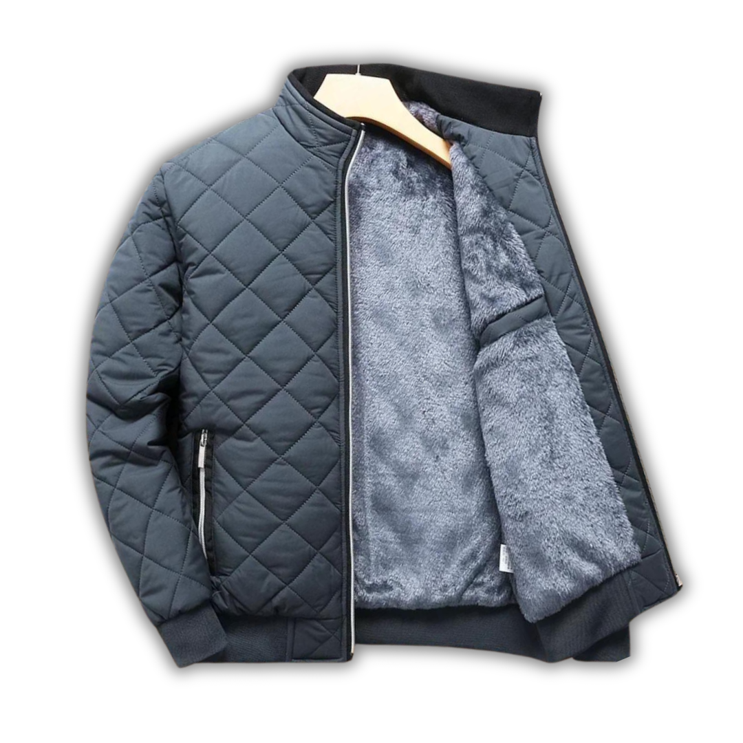 Chaqueta abrigadora con forro polar hombre