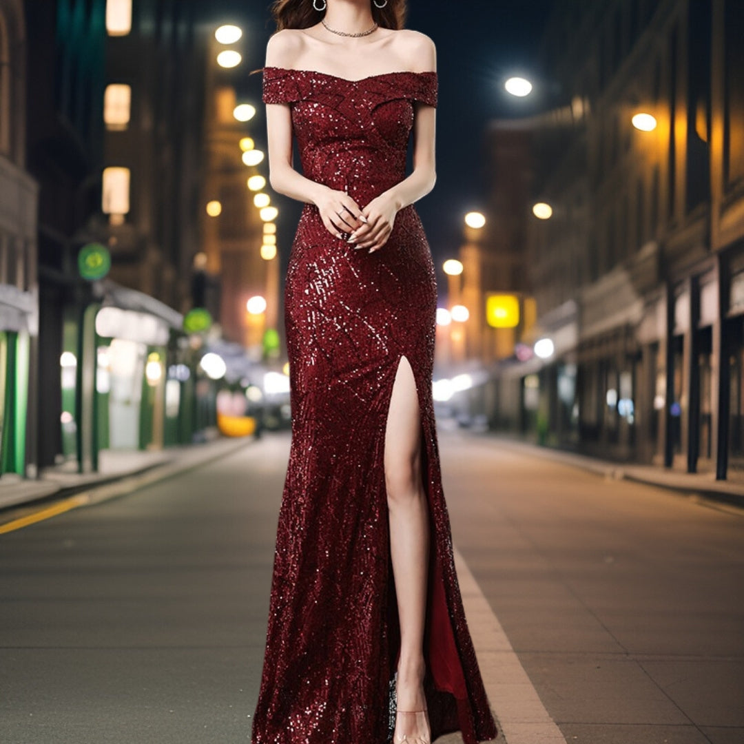 Vestido Noche Glamour Sensual