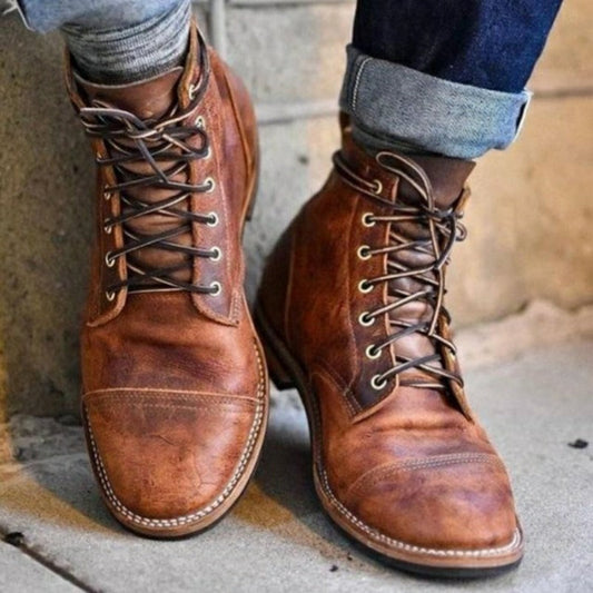 Botas Mujer Cuero Medias Clásicas - Vestiria