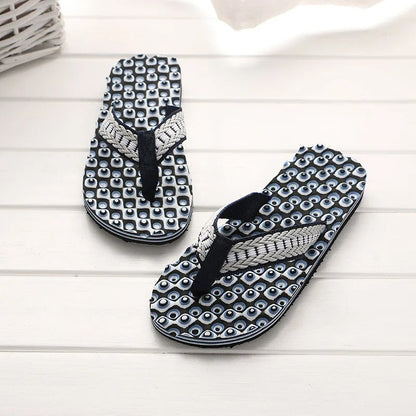 Chanclas de tela trenzada cómodas ECKO