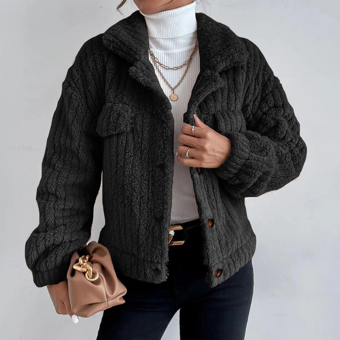 Chaquetón Mujer Estilo Bolsillos Grande - Vestiria