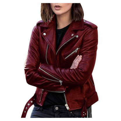 Chaquetón Moto Estilo Libre Mujer