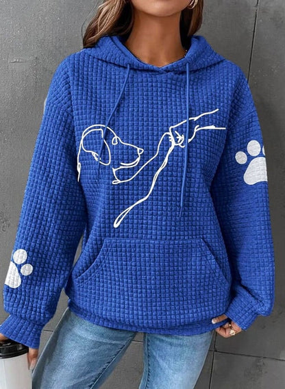 Chaquetón mujer capucha suave y elegante - Vestiria