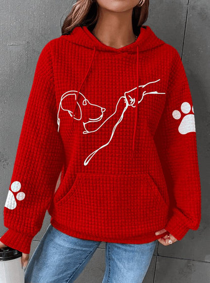 Chaquetón mujer capucha suave y elegante