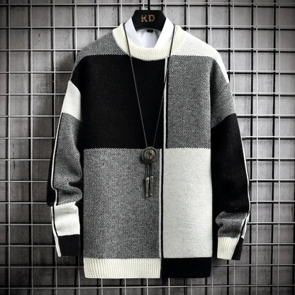 Chaquetón Hombre Diseño Geométrico Suave - Vestiria