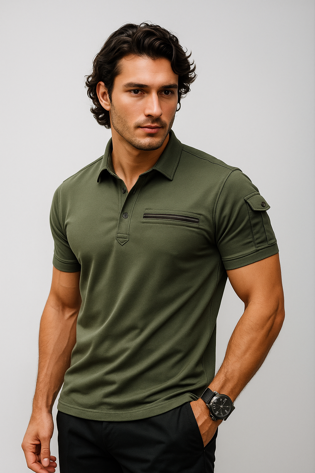 Camisa Polo Clásica Hombre - Vestiria