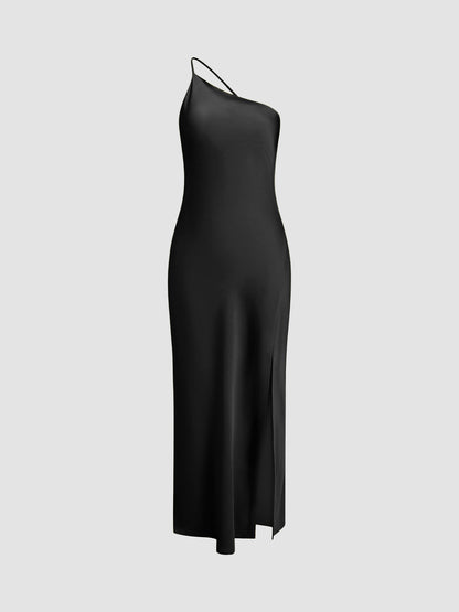 Vestido Asimétrico de Mujer Elegante