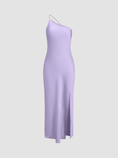 Vestido Asimétrico de Mujer Elegante