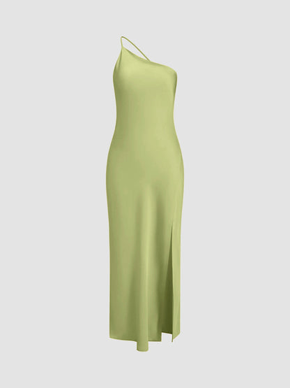 Vestido Asimétrico de Mujer Elegante