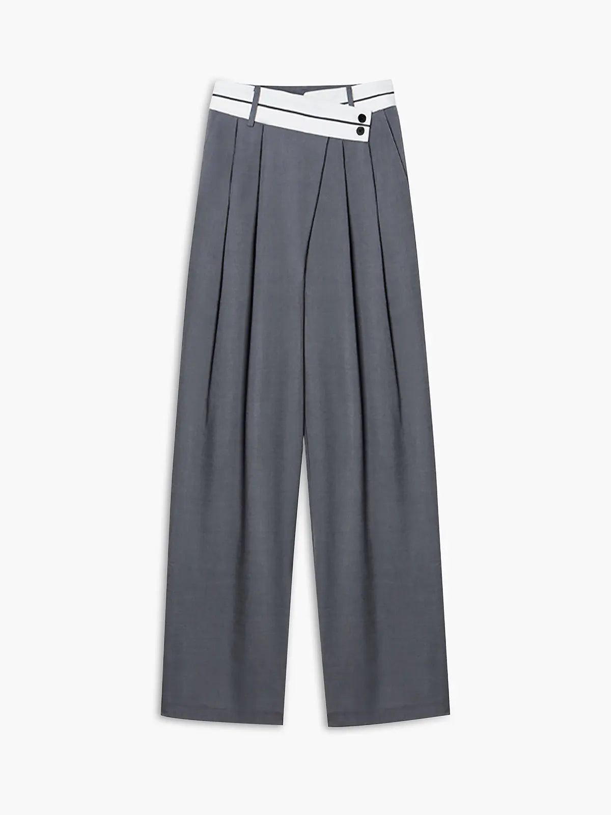 Pantalón Mujer Clásico Elegante Cintura Alta