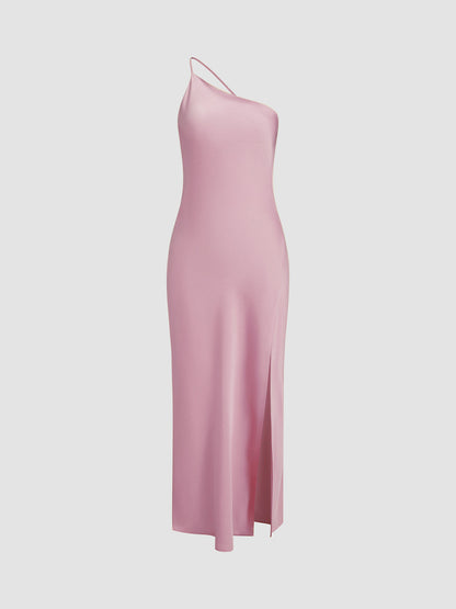 Vestido Asimétrico de Mujer Elegante