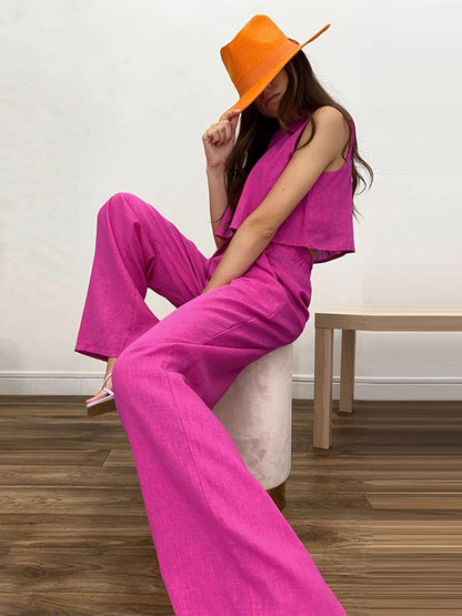 Pantalón Boho Chic Dos Piezas