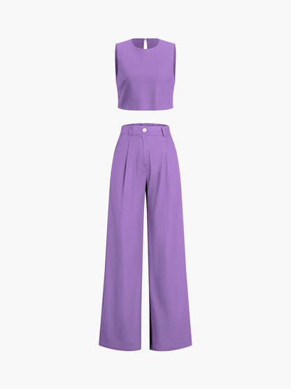 Pantalón Boho Chic Dos Piezas